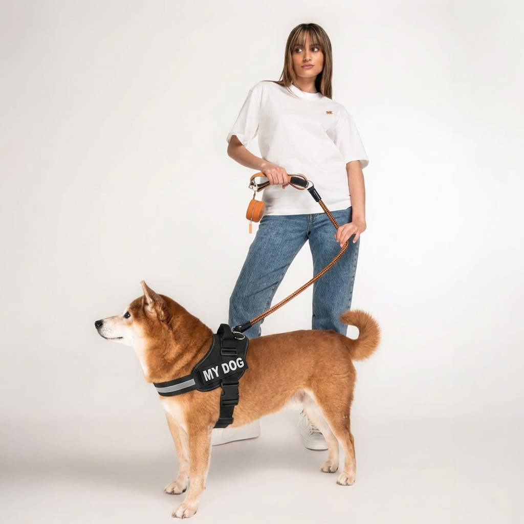 Faire broder le prénom de son chien sur son harnais : plus qu'une simple fantaisie