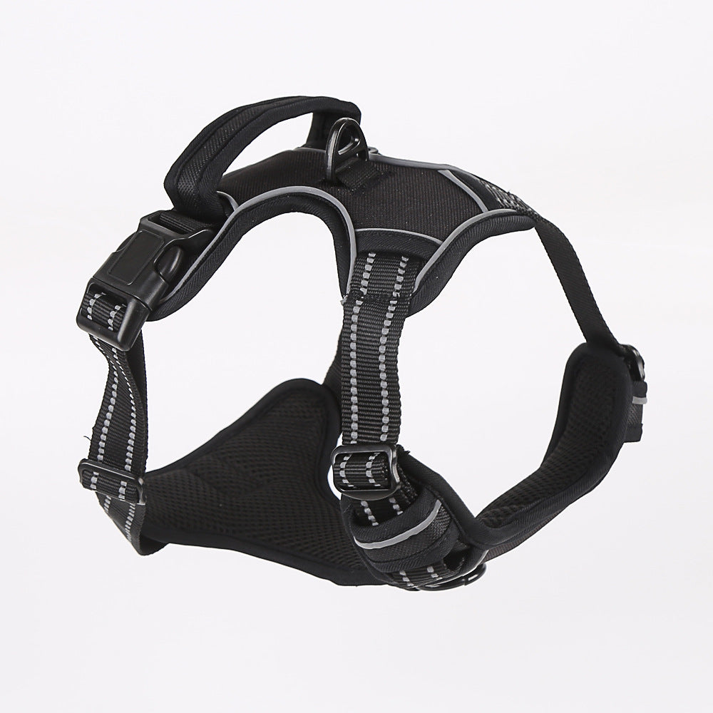 Harnais Anti-Traction Chien | Respirant, Réfléchissant & Double Attache | No-Pull