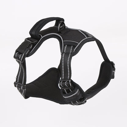 Harnais Anti-Traction Chien | Respirant, Réfléchissant & Double Attache | No-Pull
