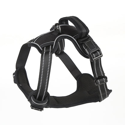 Harnais Anti-Traction Chien | Respirant, Réfléchissant & Double Attache | No-Pull
