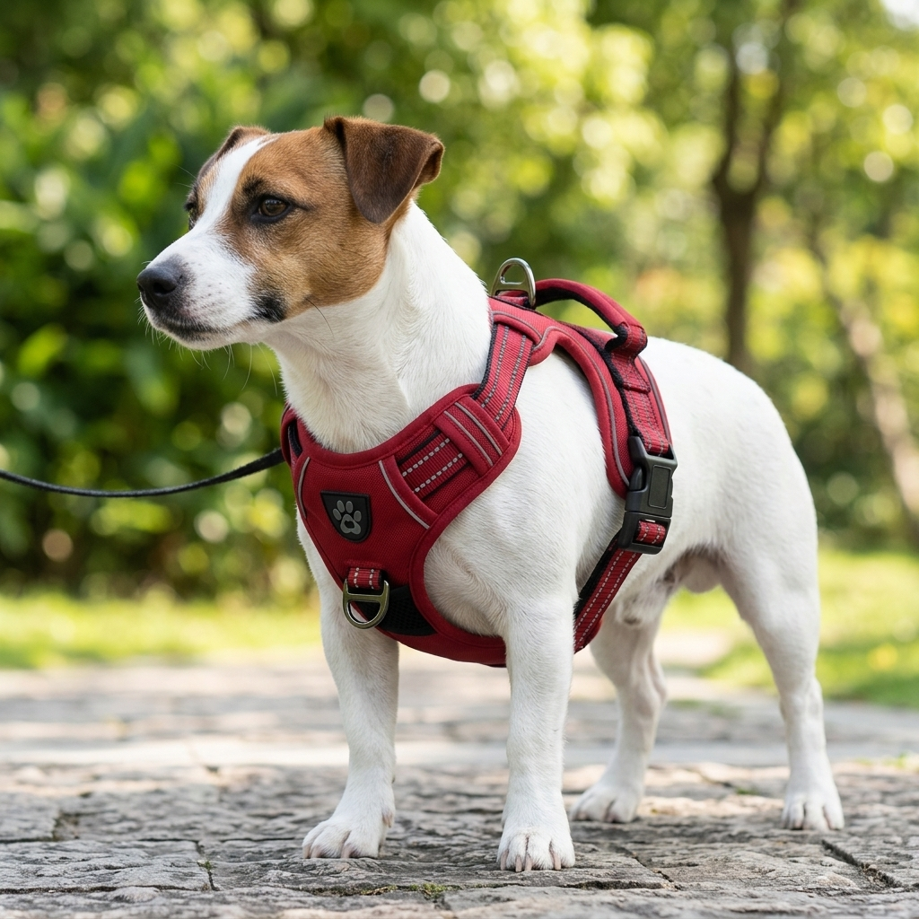 Harnais Anti-Traction Chien | Respirant, Réfléchissant & Double Attache | No-Pull