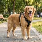 Harnais Anti-Traction Chien | Respirant, Réfléchissant & Double Attache | No-Pull